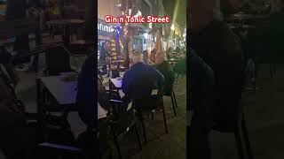 Gin and Tonic street Old Town Benidorm travel benidorm spain [upl. by Naras]