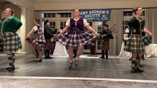 Barracks  Flora Mashup Highland Dance  Burns Night 2023 [upl. by Masry]