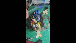 How to assemble a triangular wooden robot EP 13 [upl. by Nlyak]