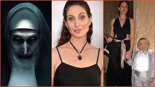 Bonnie Aarons Valak The Nun  Rare Photos  Family  Lifestyle [upl. by Iveksarap]