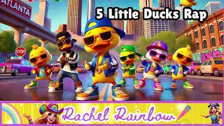 5 Little Ducks  Ms Rachel Rainbow  Pop Songs For Littles  Toddler Learning [upl. by Cochran]