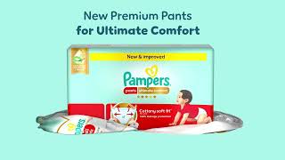 Introducing the New Pampers Pants for Ultimate Comfort [upl. by Bethezel]