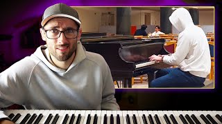 The MOST Viewed Public Piano Performances  Pianist Reacts [upl. by Nnylram]