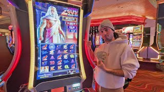 My BIG WIN On This Zeus Power Link Slot Machine 🤑🙌 [upl. by Darmit463]