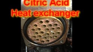 Heat exchanger Citric Acid [upl. by Addia]