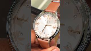 TIMEX Women Silver Round Dial Analog Watch watch timex [upl. by Lleroj]