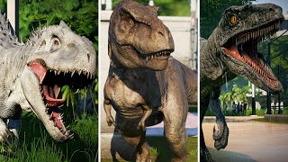 ALL 68 DINOSAURS  Jurassic World Evolution [upl. by Rovaert650]