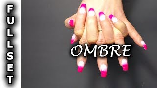 How To Do Fullset Ombre ♥ SNS Nails  Dipping Powder ♥ Regal Nails Salon [upl. by Cagle]