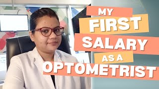 My First Salary as a Optometrist In India✨🤑 [upl. by Asel207]