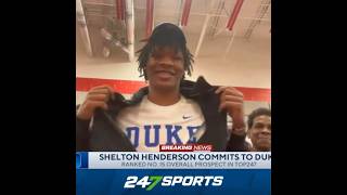 Shelton Henderson commits to Duke 😈💙 𝔗𝔥𝔢𝔅𝔯𝔬𝔱𝔥𝔢𝔯𝔥𝔬𝔬𝔡 [upl. by Agnesse]