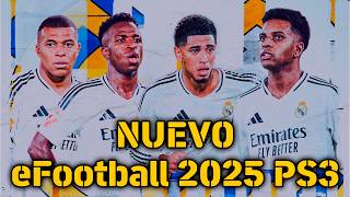 PES 13 PATCH 2025  eFootball 2025 Para PS3 [upl. by Enenaej444]