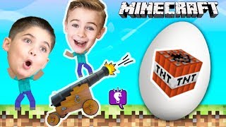 MINECRAFT TOY EGGS COMPILATION and Surprises by HobbyKidsTV [upl. by Bosson]