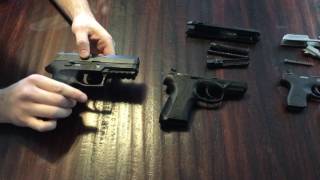 4 compact pistols that are easy to takedown for cleaning [upl. by Sinne398]