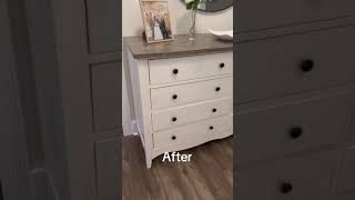 Before and after dresser makeover furnituremakeover genx [upl. by Aitsirk]