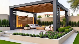 100 Modern Patio Design Ideas 2024 Home Garden Landscaping ideas Terrace amp Rooftop Pergola Design 3 [upl. by Hallerson]