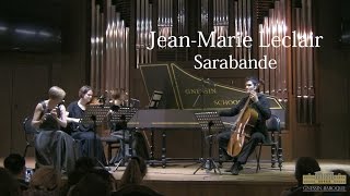 JeanMarie Leclair  Deuxieme recreation de musique III  Sarabande Gnessin Baroque [upl. by Dygal]