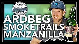 Ardbeg Smoketrails Manzanilla Cask Edition Islay Single Malt Scotch Whisky Review [upl. by Ynos16]