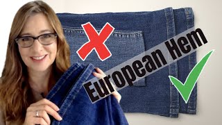 How and Why to do a European Hem [upl. by Jemmie]