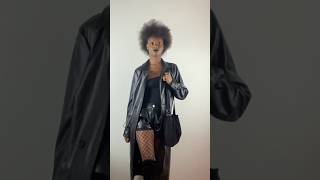 Goth Makeup ALT naturalhair blackwomenmakeup shorts turningmyselfgoth [upl. by Euqinemod]