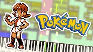 Pokemon Gold amp Silver  Goldenrod City Theme Piano Tutorial Synthesia [upl. by Amelie701]