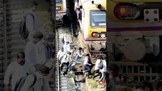 Why Railways in Making CAGES on Stations railwayinfrastructure train mumbai [upl. by Aener]