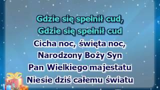 Cicha noc  wersja organowa  karaoke [upl. by Anrahs]