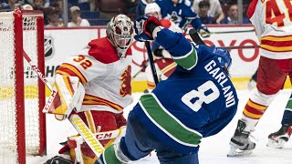 Vancouver Canucks vs Calgary Flames free NHL sports picks ghost picks team Justin [upl. by Donahue]