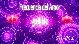 FRECUENCIA DEL AMOR 528 Hz Tono Milagroso ✦ Aumenta la Vibración y Armoniza la Energía ✦ Repara ADN [upl. by Leisha]