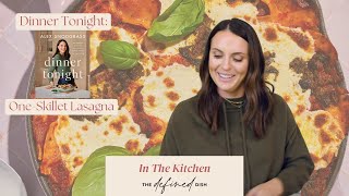 OneSkillet Lasagna  In the Kitchen with The Defined Dish [upl. by Nickie15]