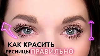 10 ЛАЙФХАКОВ с Тушью для РЕСНИЦ  КАК КРАСИТЬ ресницы ПРАВИЛЬНО [upl. by Moule458]