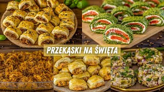 PRZEKĄSKI na WIGILIE i ŚWIĘTA 5 prostych i pysznych propozycji [upl. by Navac502]