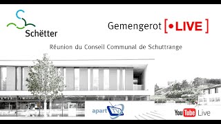 Livestream vum Schëtter Gemengerot vum 28022024 um 17h00 Auer [upl. by Gavriella]