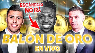 🚨 BALÓN DE ORO EN VIVO 🏆 VINICIUS JR ENFURECIDO CONTRA UEFA NO VIAJÓ 😱 ¿LO GANA YAMAL 🔥 [upl. by Adala]