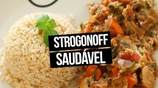 Strogonoff Saudável  cabideFIT [upl. by Mapes]