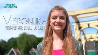 VERONIKA  DREAMS ARE BUILT TO LAST 💭 OFFICIAL MUSIC VIDEO  JUNIOR SONGFESTIVAL 2024 🇳🇱 [upl. by Allemac868]