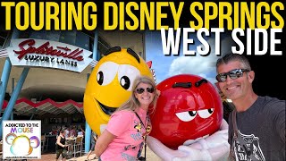 Touring Disney Springs  West Side  Around Walt Disney World [upl. by Carleton]