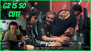 Caedrel Reacts To LEC Mic Check [upl. by Nivlag]