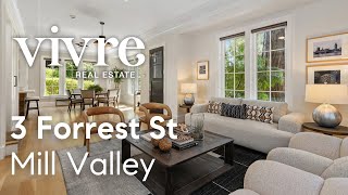 Modern Mill Valley Retreat 3 Forrest St  SFRealEstate homeselling SFHomes BayArea homebuying [upl. by Eirrok259]