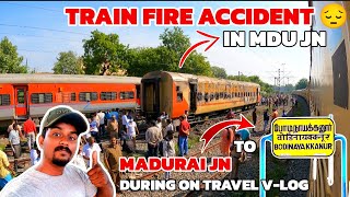 🚂 MADURAI JN TO BODINAYAKANUR TRAIN TRAVEL VLOG 😍 madurai train fire accident 😔indianrailways [upl. by Tedra]