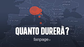 Quanto durerà l’epidemia di coronavirus in Italia Cosa dicono gli esperti [upl. by Tdnarb466]