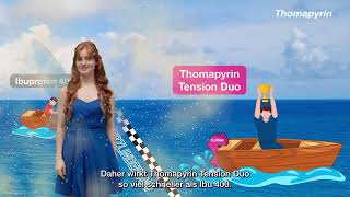 Thomapyrin® Tension Duo  Das Schneller Ibuprofen gegen deinen Kopfschmerz [upl. by Lindley462]