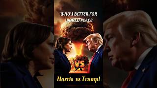 Kamala vs Trump Whos the Real Deal for World Peace 🌍🤔 [upl. by Nolrak133]