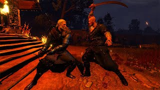 The Witcher 3 NextGen Update  Geralt vs Olgierd on the Ultimate Difficulty with Cutscenes [upl. by Ahsam]