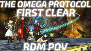 FF14 63 The Omega Protocol Ultimate RDM PoV  First Clear Week 2World 18th [upl. by Messab]