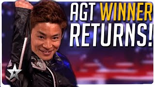 Americas Got Talent WINNER Kenichi Ebina Returns [upl. by Deyes900]