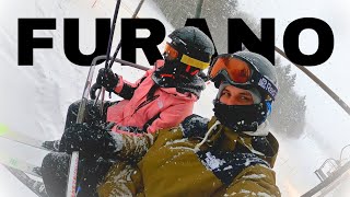 SKIING IN FURANO  Japan Travel Vlog [upl. by Attwood]