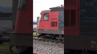 Re 420 im Bahnhof RebsteinMarbach zug train trainspotting [upl. by Irene875]