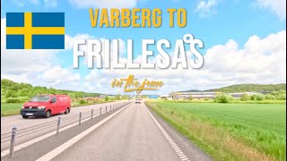 Driving in Sweden 🇸🇪 from Varberg to Frillesås in June 2024 [upl. by Kwok]