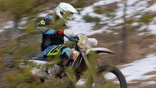 Östra Open 2023  Enköping  Snowy EnduroGP Track  BELLON [upl. by Eivod]