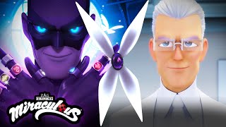 MIRACULOUS  Gabriel Agreste 🦋 Hawk Moth ⚡️ Monarch  COMPILATION S5  Tales of Ladybug amp Cat Noir [upl. by Alan]